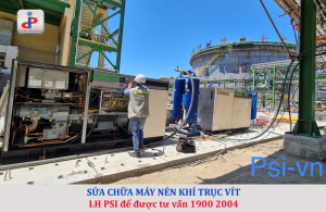 đơn vị sửa chữa máy nén khí trục vít