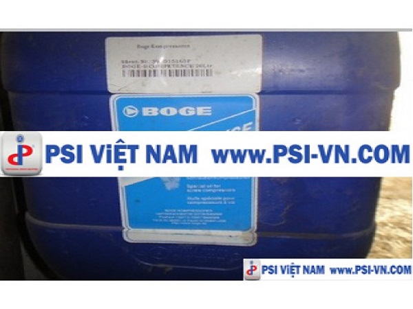 PSI Việt Nam phân phối dầu máy nén khí BOGE