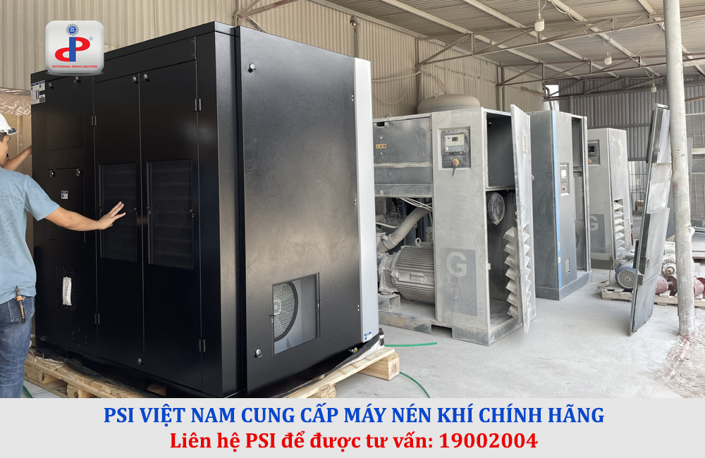 PSI tư vấn hỗ trợ doanh nghiệp lựa chọn máy nén khí trục vít công suất phù hợp