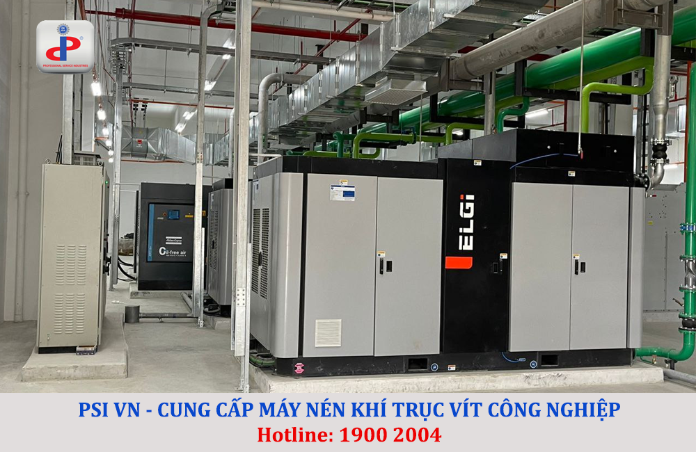 máy nén khí trục vít công nghiệp