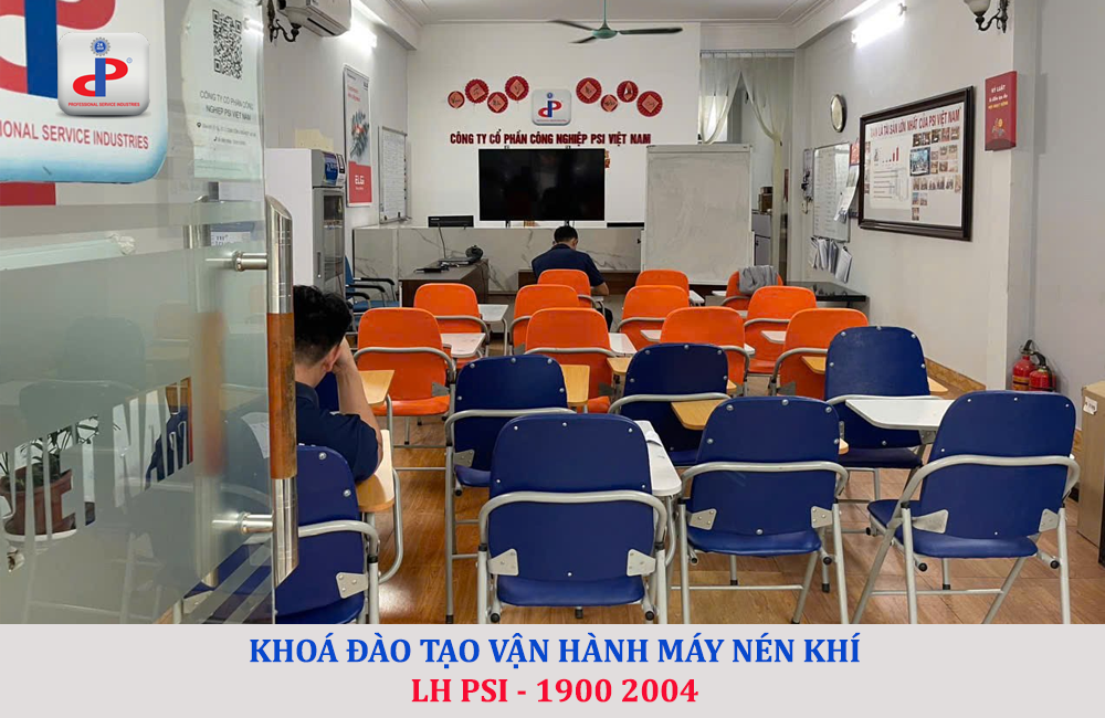 PSI đào tạo vận hành, bảo dưỡng, sửa chữa máy nén khí