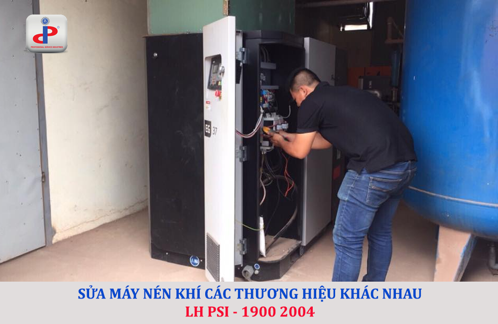 psi cung cấp dịch vụ sửa máy nén khí không dầu