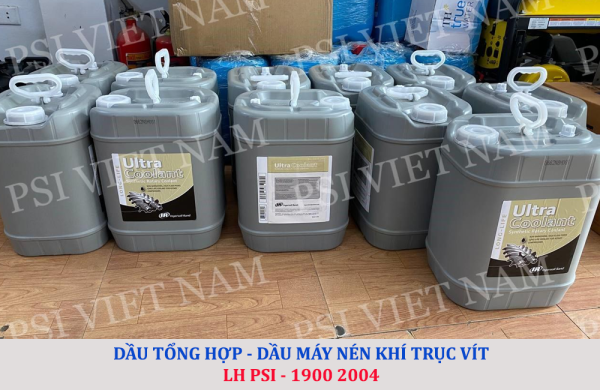 dầu máy nén khí trục vít - dầu tổng hợp