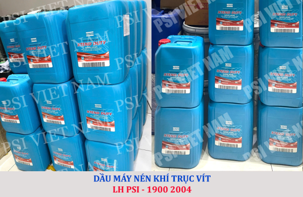 dầu máy nén khí trục vít