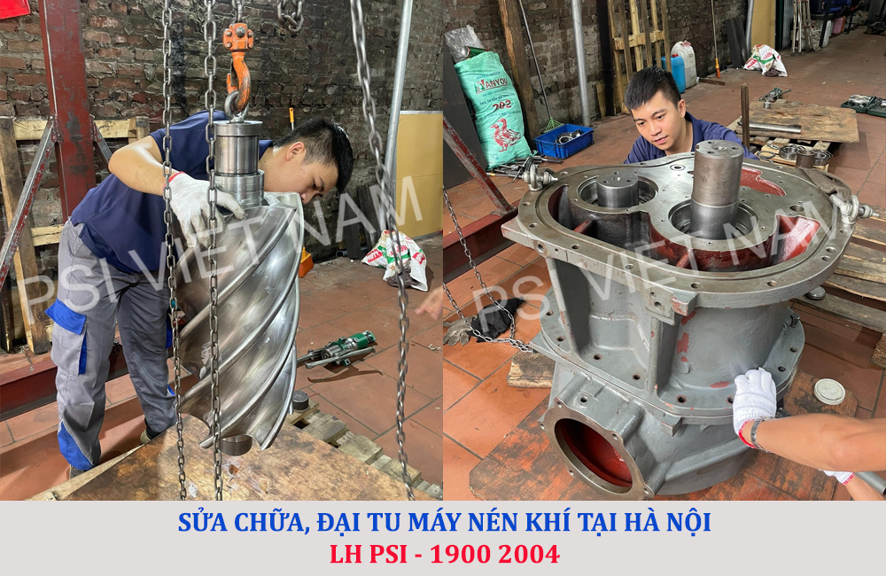 Liên hệ với PSI để sửa máy nén khí