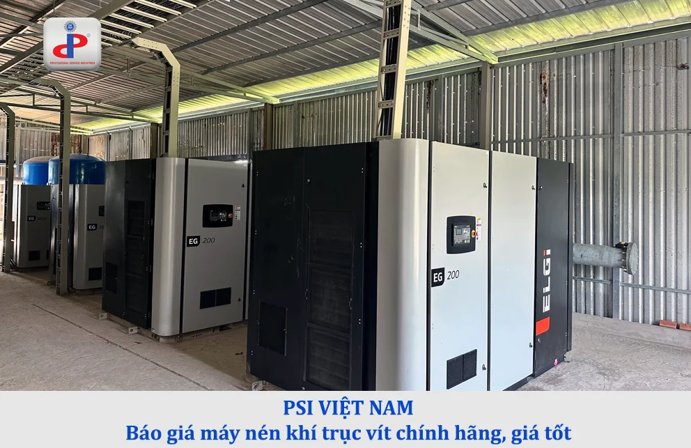 Báo giá máy nén khí công nghiệp – Những kinh nghiệm cần biết