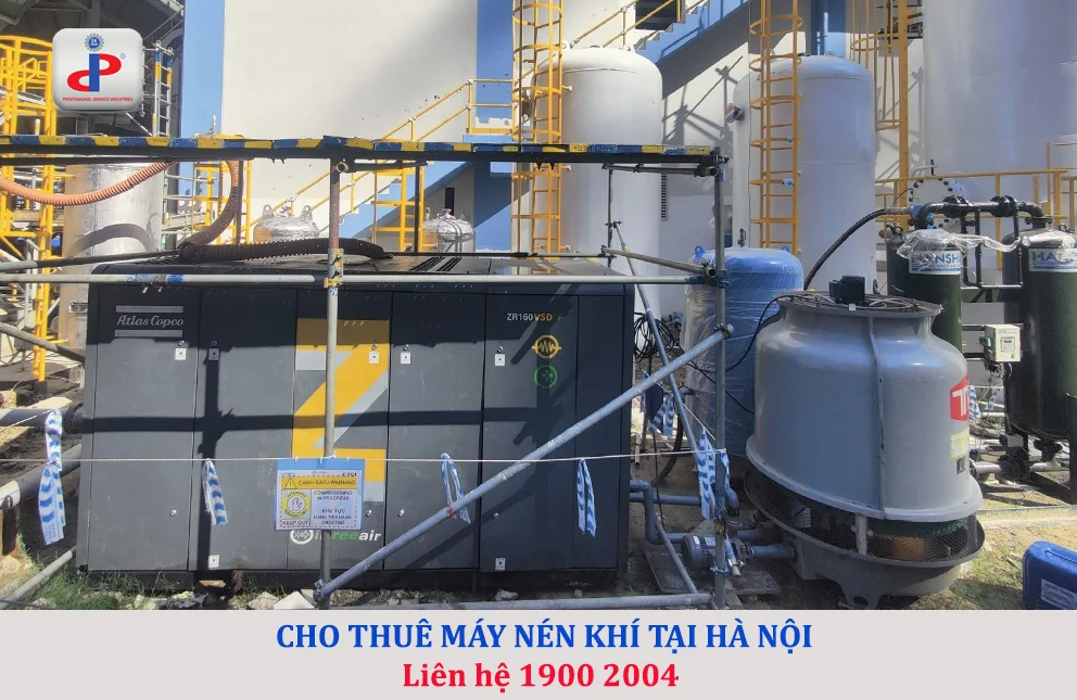 Máy nén khí Hà Nội – Các yếu tố cần xem xét